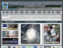 Tablet Screenshot of gers.uprm.edu