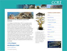 Tablet Screenshot of ccri.uprm.edu