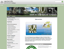 Tablet Screenshot of centenario.uprm.edu