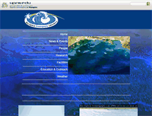 Tablet Screenshot of bio-optics.uprm.edu