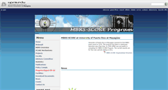 Desktop Screenshot of mbrs.uprm.edu