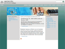 Tablet Screenshot of ctisea.uprm.edu